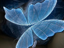 GobekUsa Blue Lace LED Butterflies Lamp for Romantic Wedding Decor