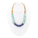 Blue Lapis and Amazonite Earth Necklace