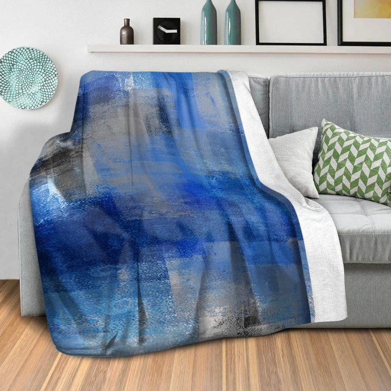 Blue Layers Blanket