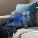 Blue Layers Cushion