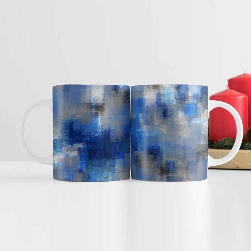 Blue Layers Mug