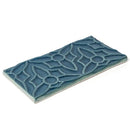 Blue Leather Barcelona Ceramic Accent Tiles 4x8