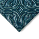 Blue Leather Mondial Ceramic Accent Tiles 6x6