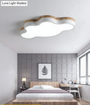 GobekUsa Nordic Cloud Shape LED Flush Mount Ceiling Lamp for Kids Bedroom