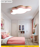 GobekUsa Nordic Cloud Shape LED Flush Mount Ceiling Lamp for Kids Bedroom