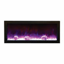Amantii BI 60” SLIM Panorama Indoor/Outdoor Electric Fireplace with Remote