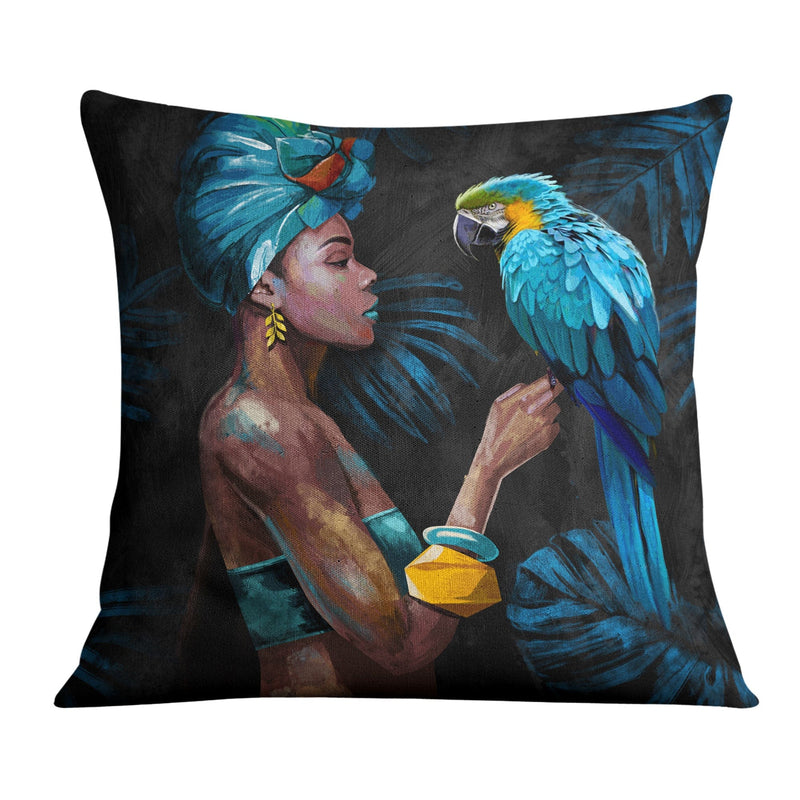 Blue Patience Cushion