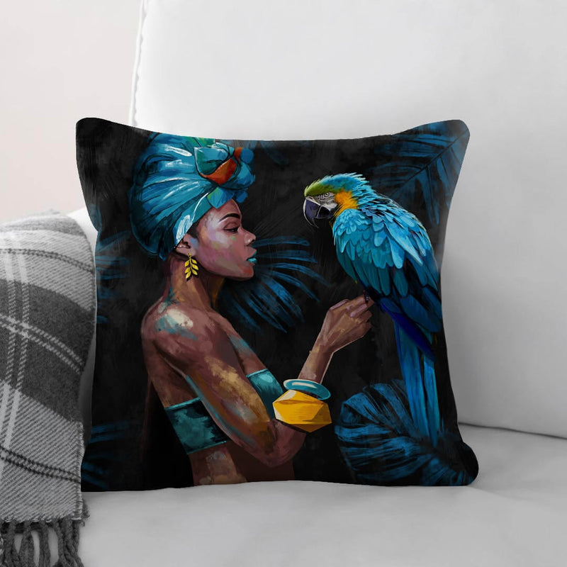 Blue Patience Cushion