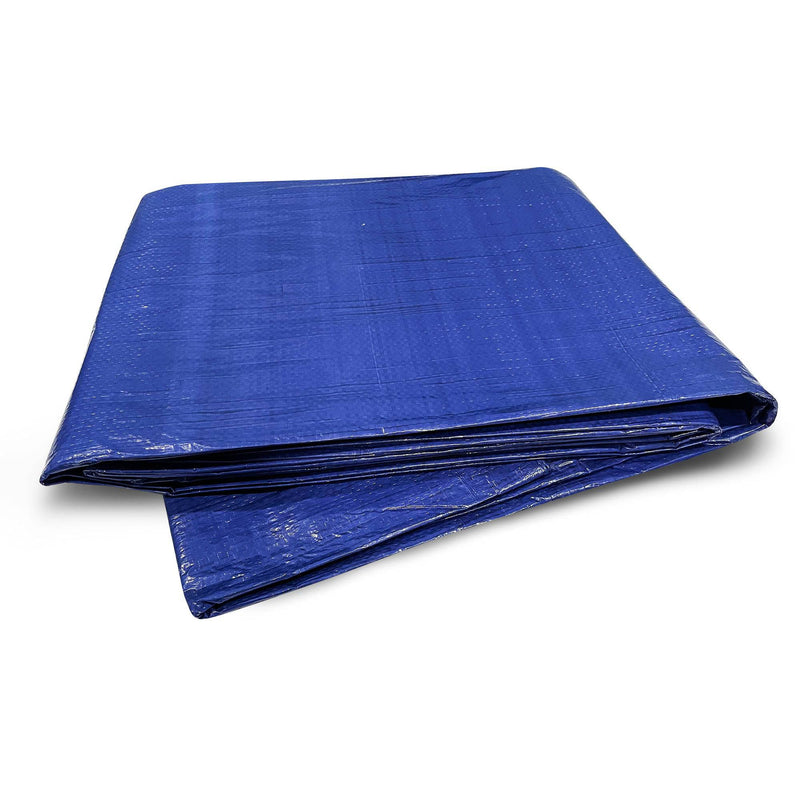 Blue Poly Tarp 14x30, photo 3 of 4