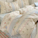 GobekUsa Cotton Cartoon Printed Bedding Set for All Seasons