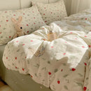 GobekUsa Cotton Cartoon Printed Bedding Set for All Seasons