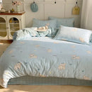 GobekUsa Cotton Cartoon Printed Bedding Set for All Seasons