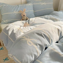 GobekUsa Cotton Cartoon Printed Bedding Set for All Seasons