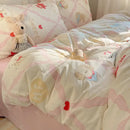 GobekUsa Cotton Cartoon Printed Bedding Set for All Seasons