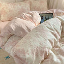 GobekUsa Cotton Cartoon Printed Bedding Set for All Seasons