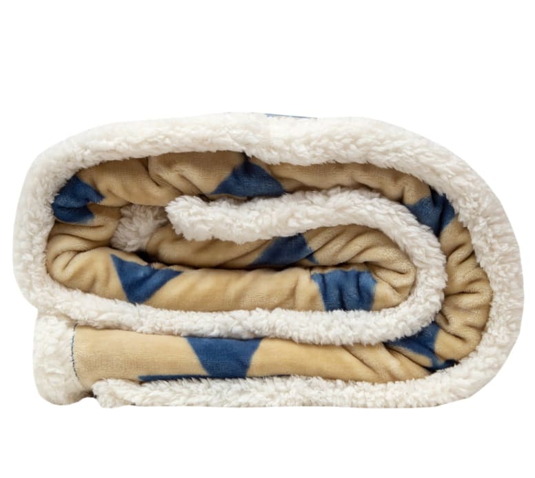 Blue River Sherpa Throw Blanket