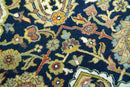 Blue, Rust and Mustard Traditional Large Design 8.4x10 fine wool area rug by The Rug Decor