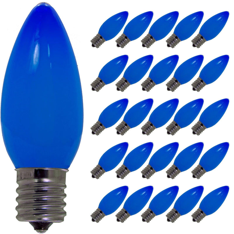 Blue Solid LED Light Bulbs