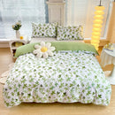 GobekUsa Blue Starry Sky Duvet Cover Set with Pillowcases - Queen/King Size