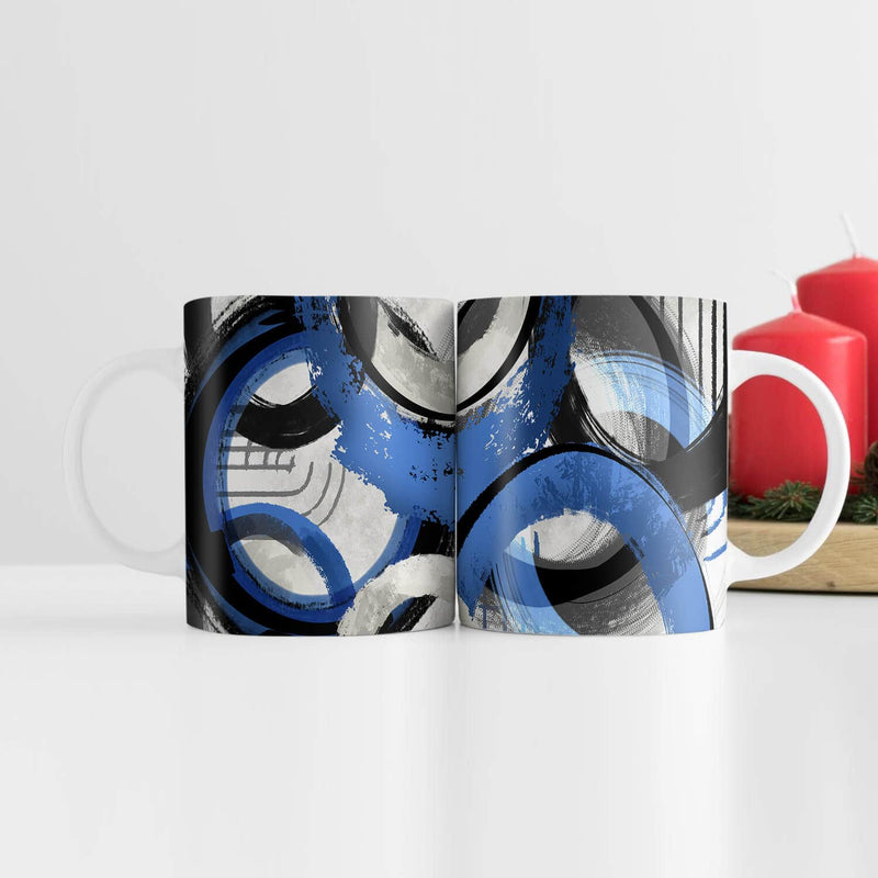 Blue Swirls Mug