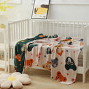GobekUsa Kids' 5-Layer Gauze Cotton Bath Towel - 120*150 CM