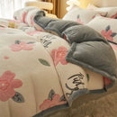 GobekUsa Dual-Layer Winter Velvet Duvet Cover - Soft & Warm Double-Sided Quilt Blanket
