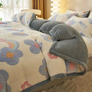 GobekUsa Dual-Layer Winter Velvet Duvet Cover - Soft & Warm Double-Sided Quilt Blanket