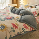 GobekUsa Dual-Layer Winter Velvet Duvet Cover - Soft & Warm Double-Sided Quilt Blanket