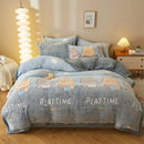 GobekUsa Dual-Layer Winter Velvet Duvet Cover - Soft & Warm Double-Sided Quilt Blanket