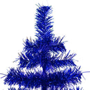 Blue Tinsel Christmas Tree by Lee Display