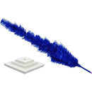 Blue Tinsel Christmas Tree by Lee Display