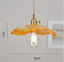 GobekUsa Blue Glass Pendant Lights for Bedroom Dinning Living Room