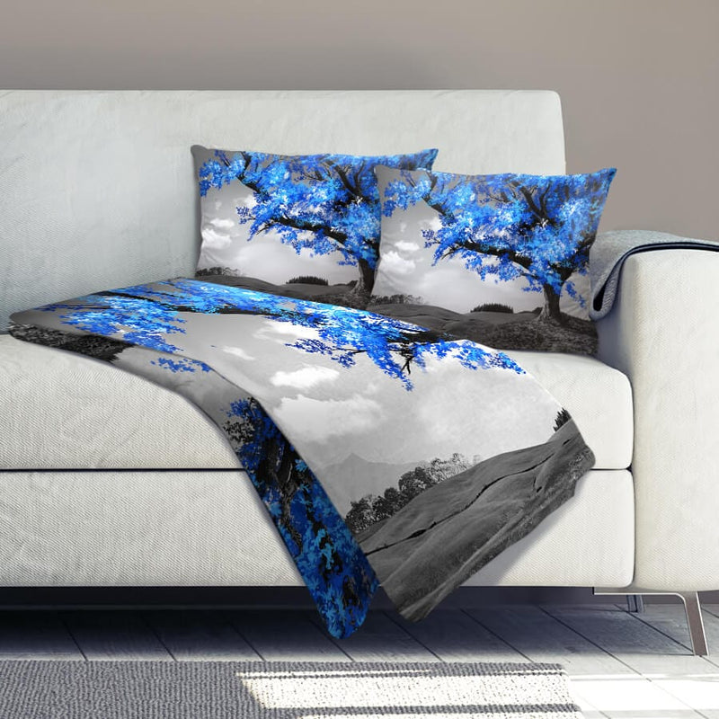 Blue Tree in the Grey Landscape Dream Home Bundle