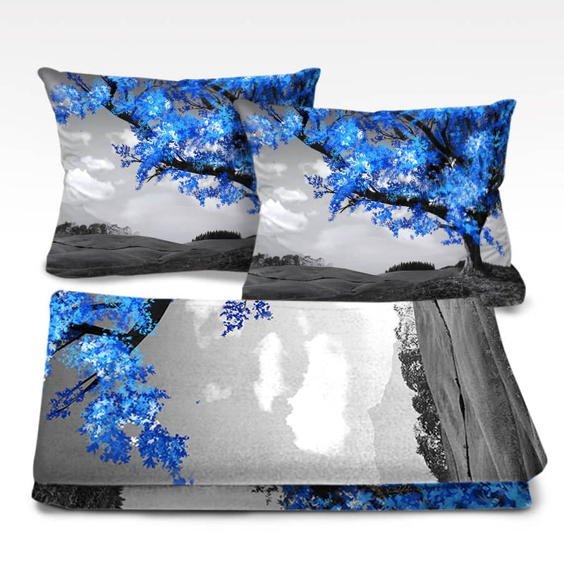 Blue Tree in the Grey Landscape Dream Home Bundle