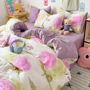GobekUsa Cloud Cotton Printed Bedding Sets | Super Soft Quilt Set for School Home Twin King