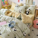 GobekUsa Cloud Cotton Printed Bedding Sets | Super Soft Quilt Set for School Home Twin King