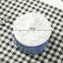 Blue & white ceramic marine life clamshell trays bedroom decor by Decorbites