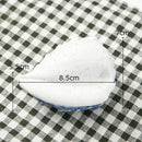 Blue & white ceramic marine life clamshell trays bedroom decor by Decorbites