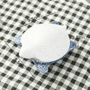 Blue & white ceramic marine life clamshell trays bedroom decor by Decorbites