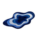 GobekUsa Cloud Shaped Tufted Rug 80X120 - Nordic INS Style Soft Cozy Non Slip Mat