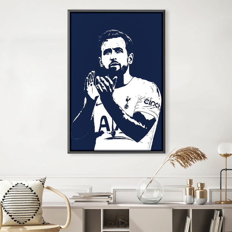 Blue & White Kane Canvas