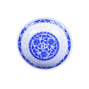 Blue & white porcelain dragon pattern dish set – dining room bowls by Decorbites