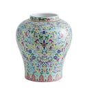 GobekUsa Blue White Porcelain Flower Vase: Elegant Ceramic Home Decor & Storage Solution