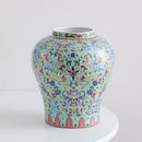GobekUsa Blue White Porcelain Flower Vase: Elegant Ceramic Home Decor & Storage Solution