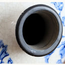 GobekUsa Blue & White Porcelain Gourd Teapot Vase - Chinese Retro Flower Arrangement Accessories