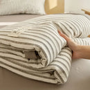 GobekUsa Jacquard Summer Quilt with Soya Fibre Filling - Soft, High-end Cotton Comforter