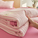 GobekUsa Jacquard Summer Quilt with Soya Fibre Filling - Soft, High-end Cotton Comforter