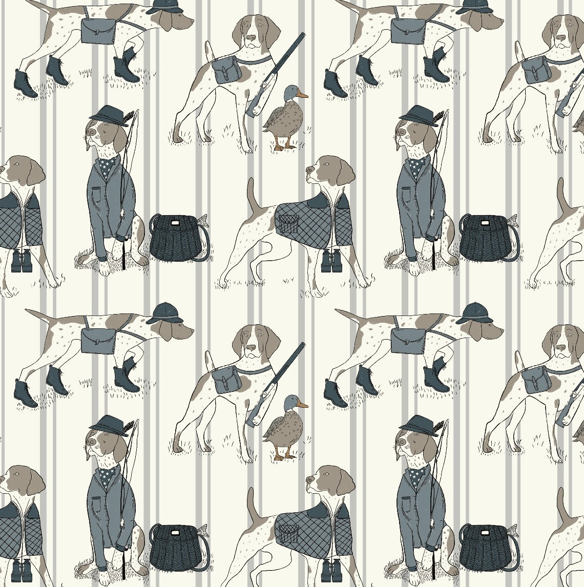 Edmund Wallpaper by Painted Hawk Design, photo 8 of 8