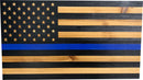 Blue Line American Flag Hidden Gun Storage, Customizable Thin Blue Line Concealment Flag for Police Officers and Law Enforcement Professionals
