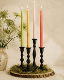 Hand-Dipped Beeswax Taper Candles - Bulk 4-Pair Bundle by Bluecorn Candles